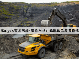 开云(中国)Kaiyun官方网站·登录入口：能源化工与可持续发展目标的结合